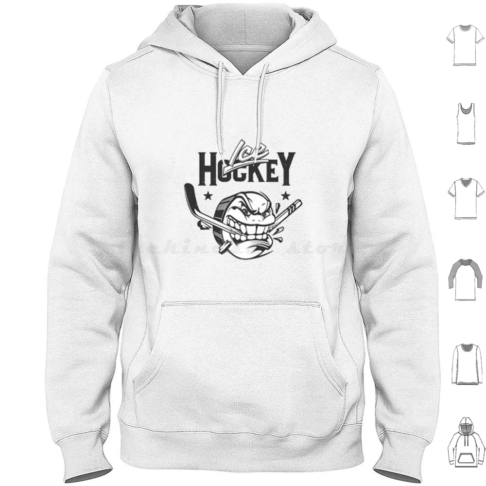 Field Hockey Stick - Ice Hockey Hoodie Cotton Long Sleeve