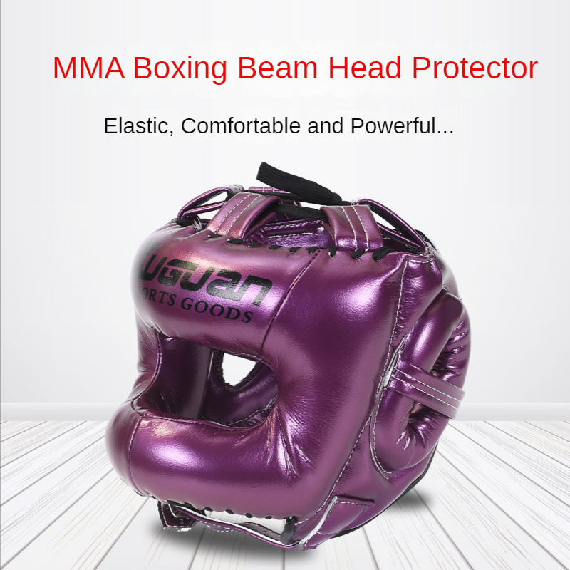 Sports Equipment Suppliers - PU Boxing Head Protection Adult Fitness