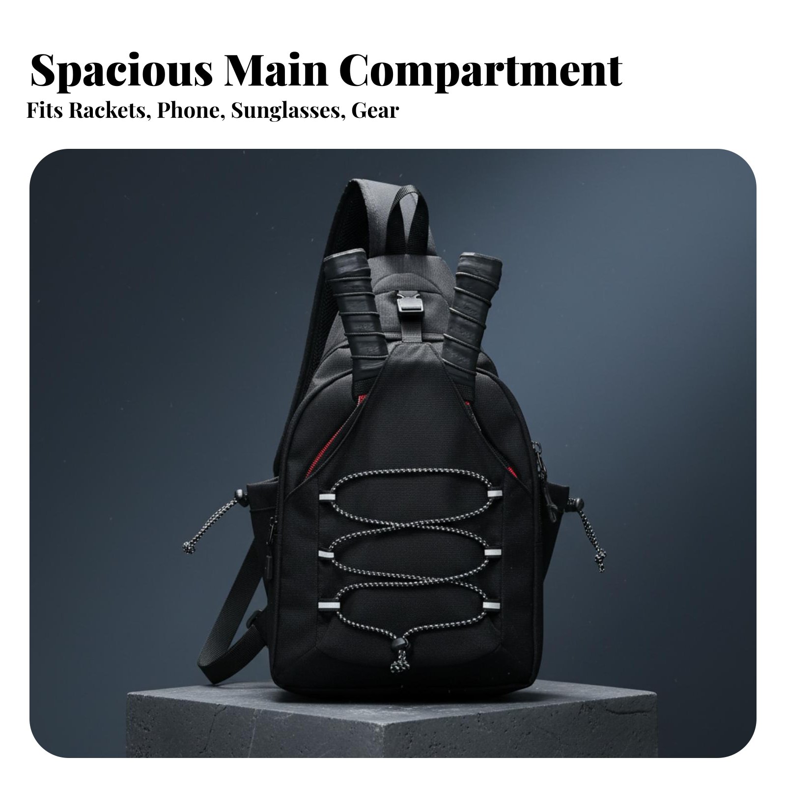 Pickleball Bag Multi-Pocket De - огляд і ціна Pickleball Paddle