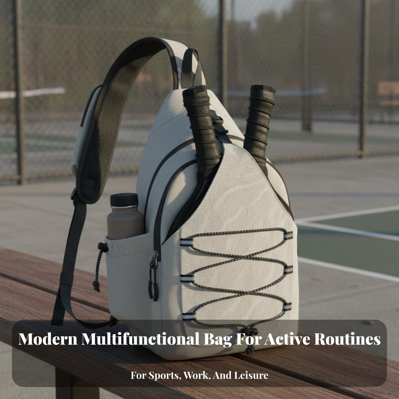 Pickleball Bag Multi-Pocket De - огляд і ціна Pickleball Paddle