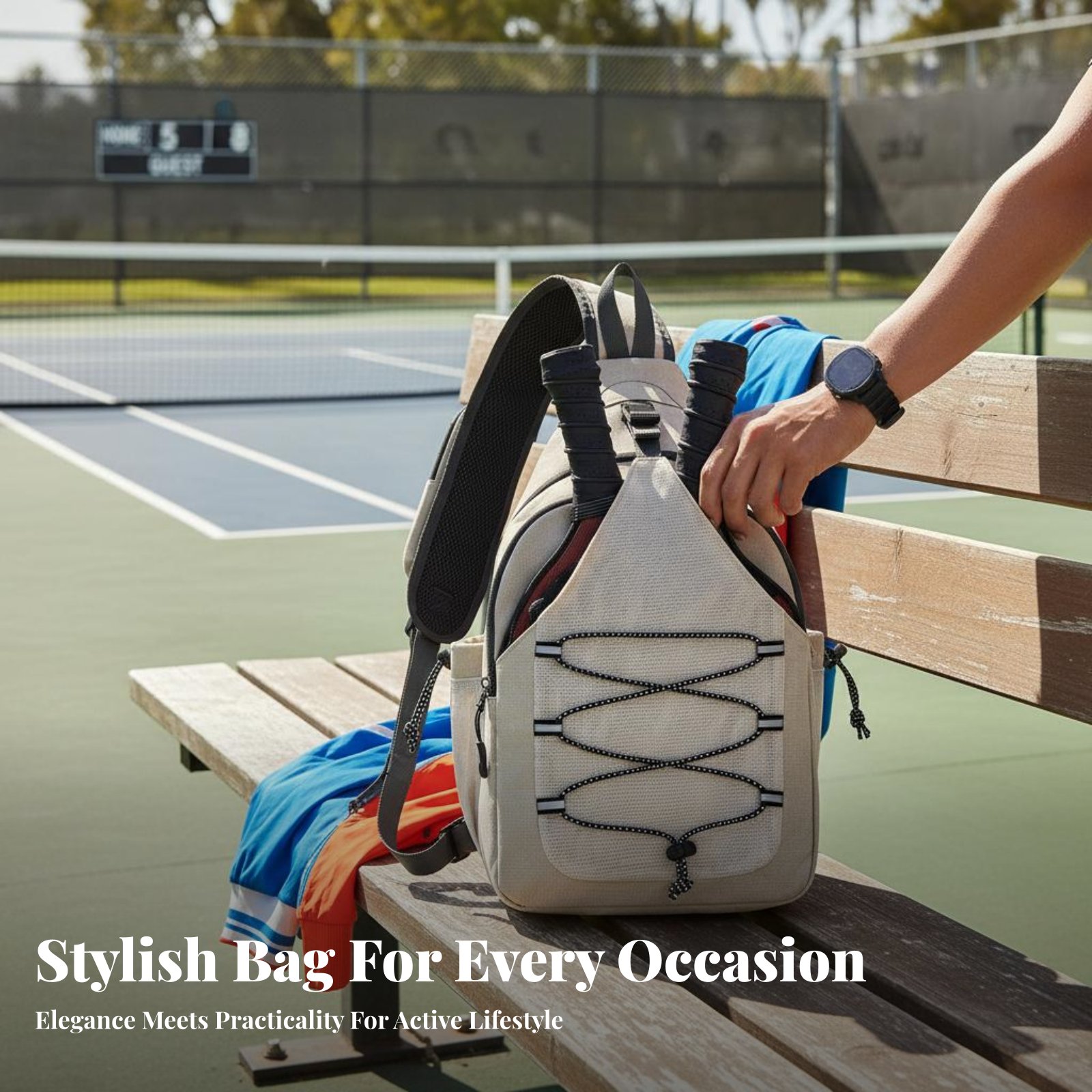 Pickleball Bag Multi-Pocket De - огляд і ціна Pickleball Paddle