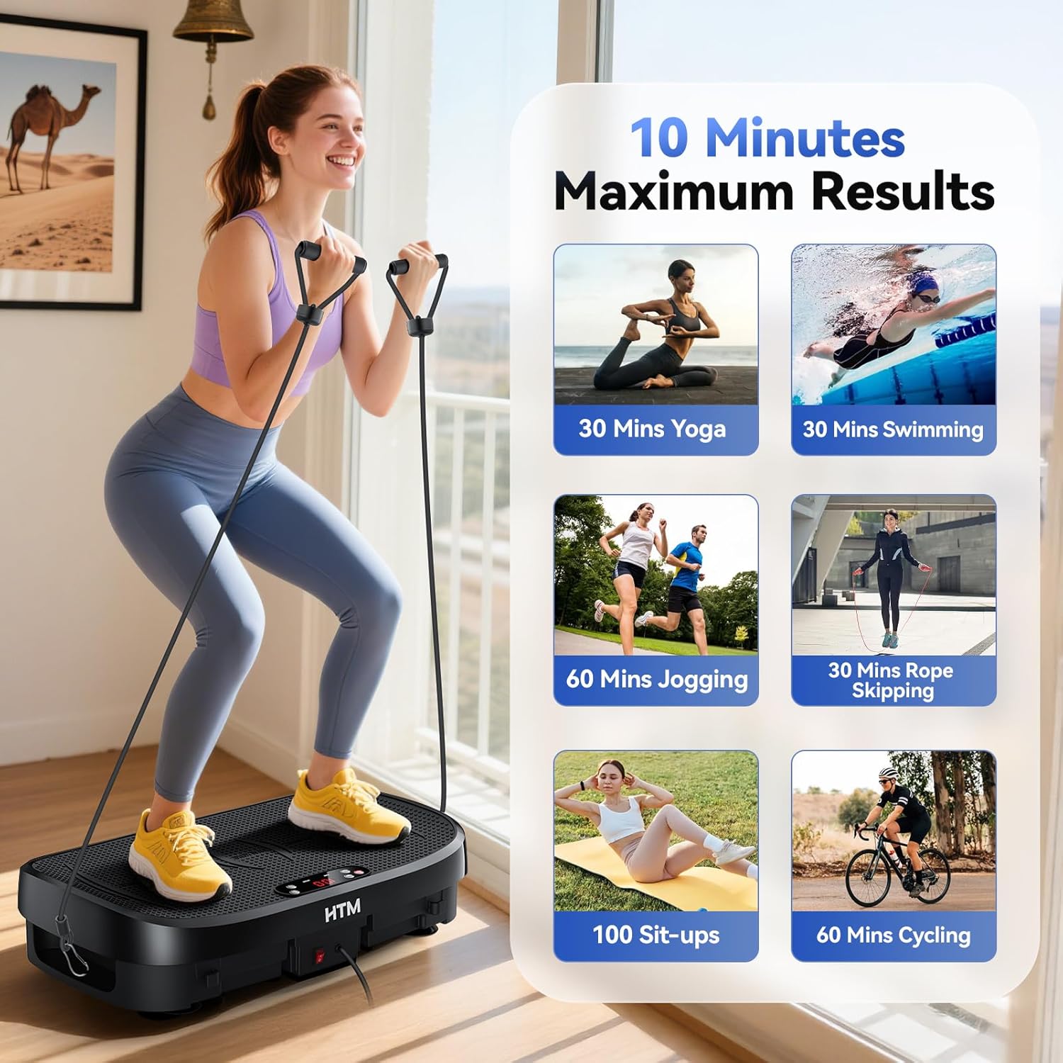 Vibration Plate Fat Burning Fi - огляд і ціна Sports Equipment Suppliers