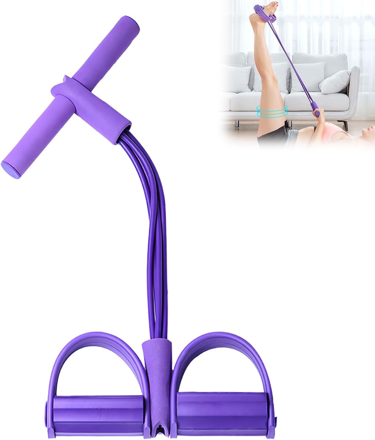 4-Tube Pedal Resistance Band M - огляд і ціна Sports Equipment Suppliers