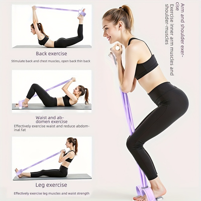 4-Tube Pedal Resistance Band M - огляд і ціна Sports Equipment Suppliers