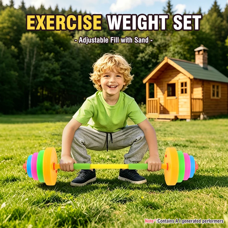 Adjustable Kids Dumbbell Barbe - огляд і ціна Sports Equipment Suppliers